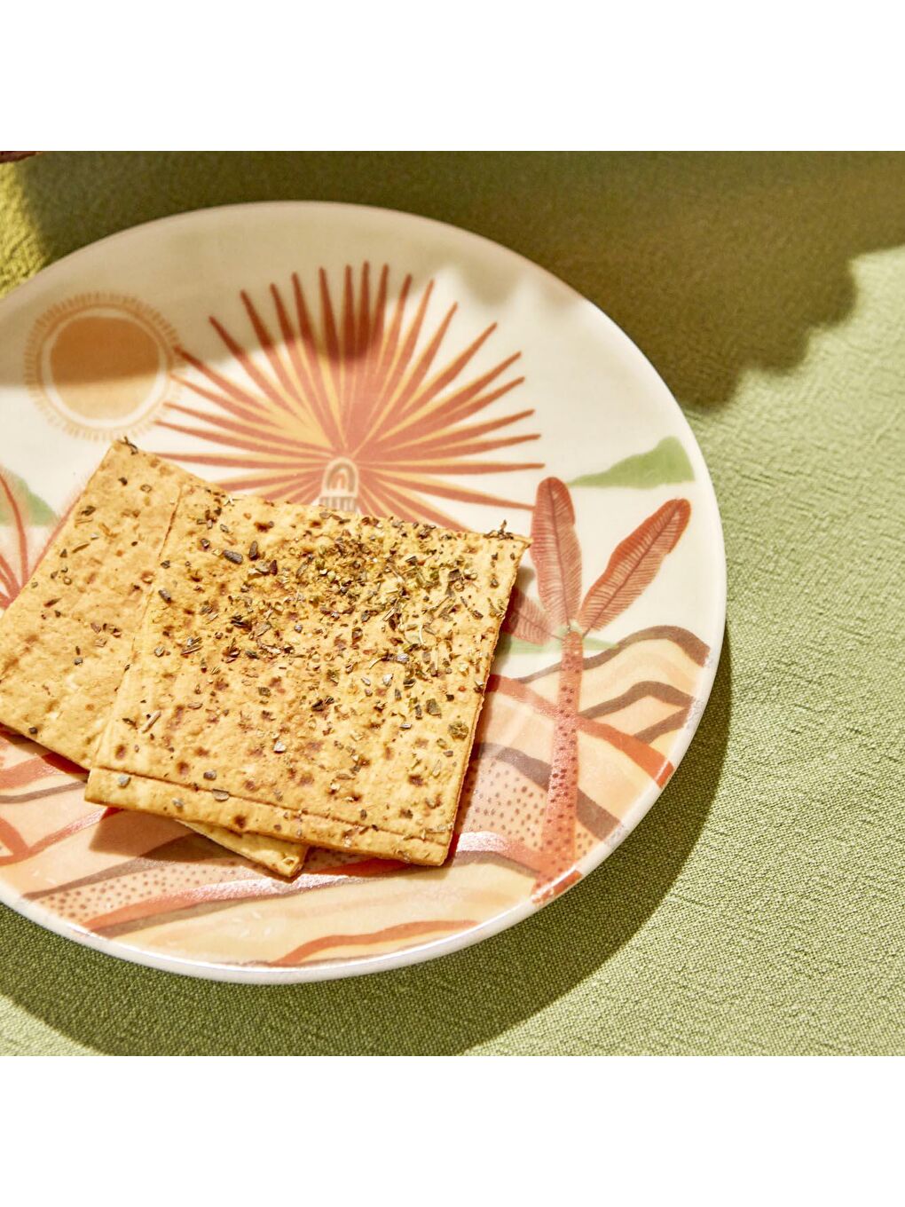 Karışık Safari Porselen Pasta Tabağı 6'lı Mix-3