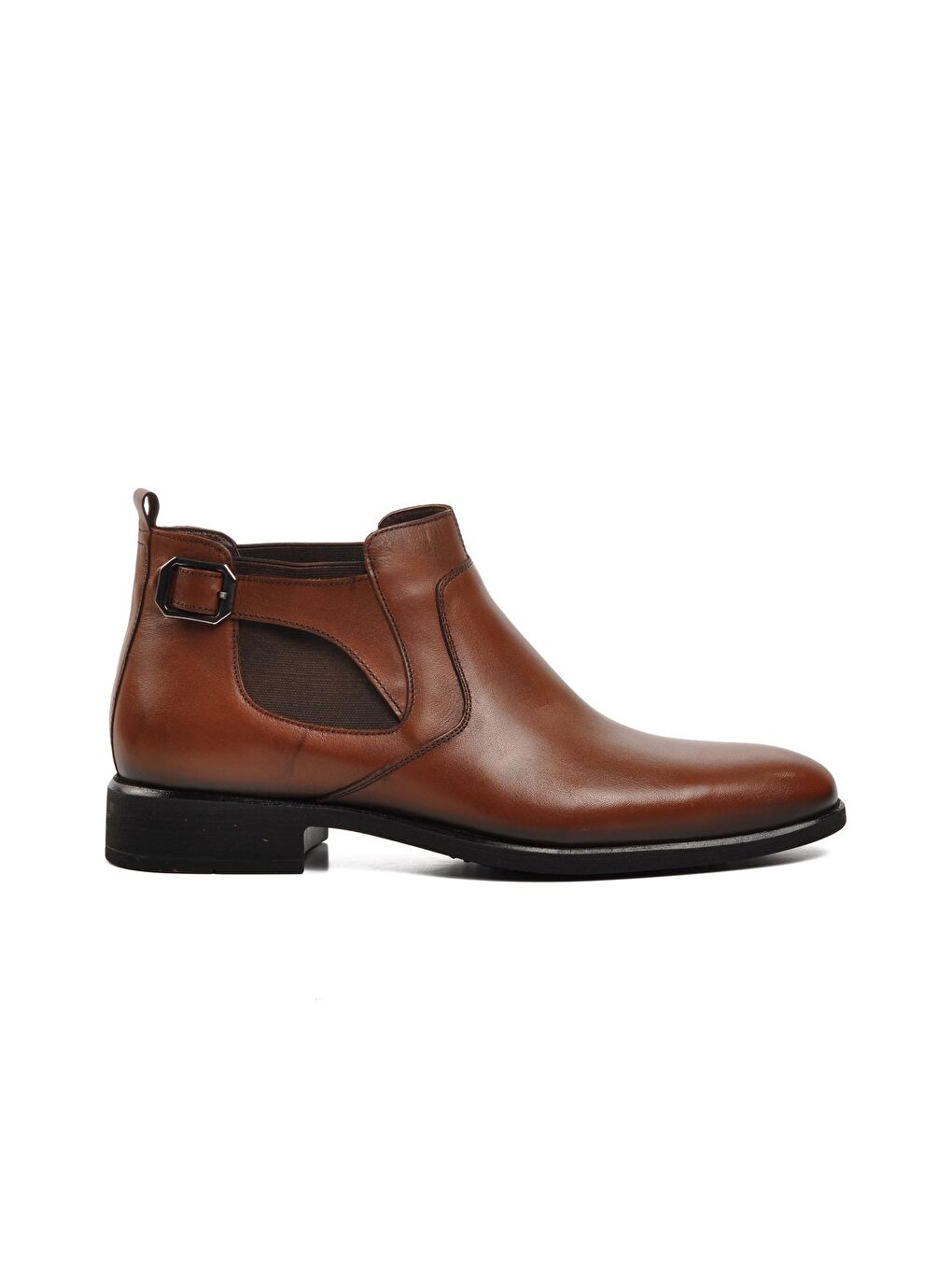 Kahverengi Taba Hakiki Deri Erkek Bot 02878