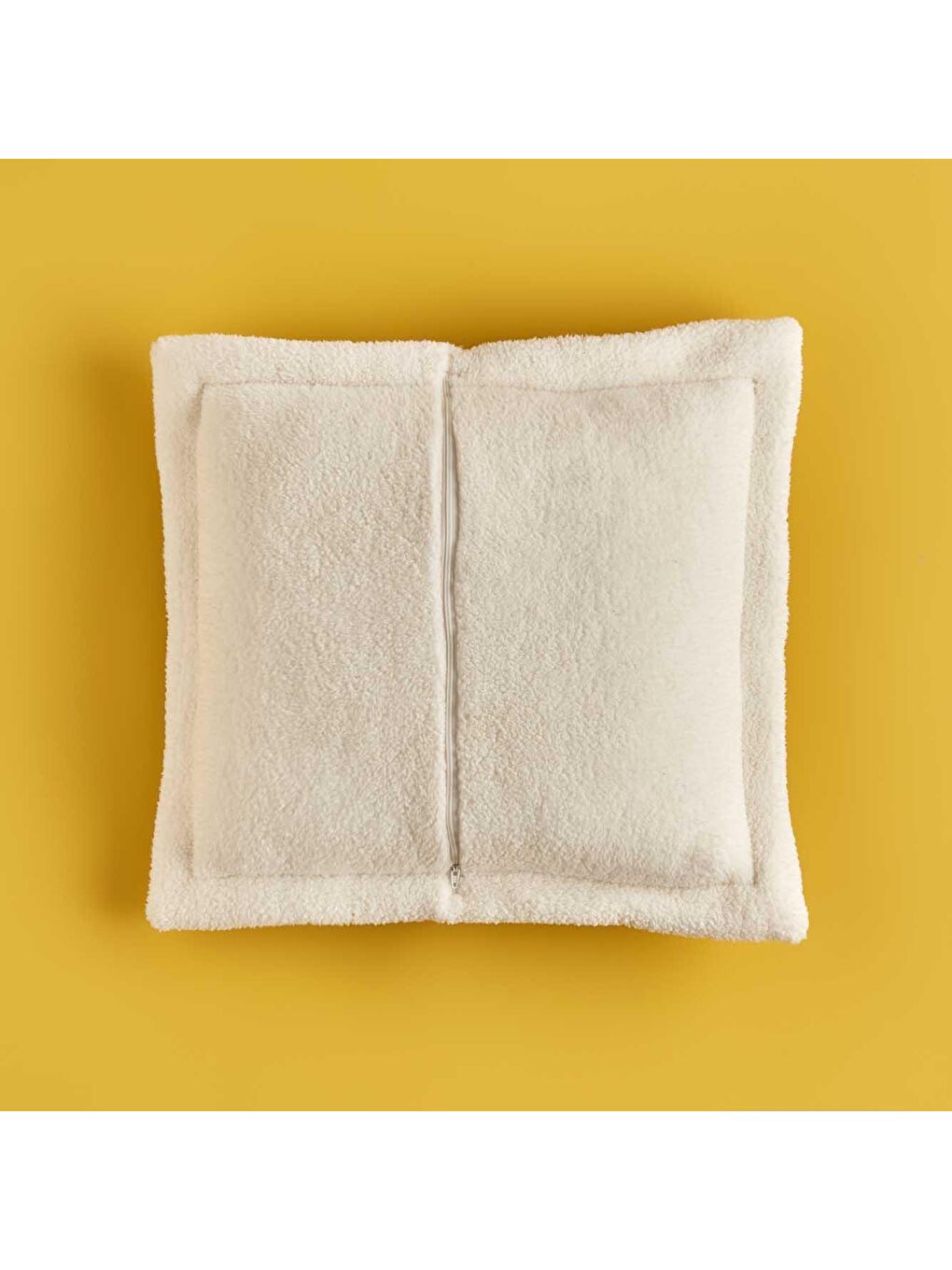 Plaid Kırlent Bej-4