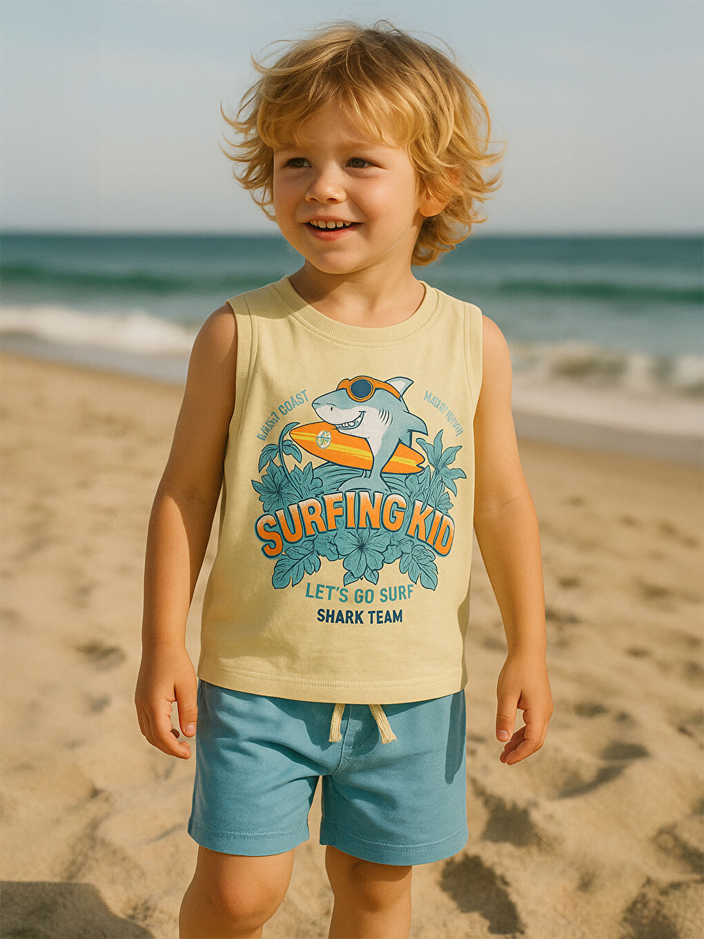 Boys Erkek Çocuk Takım 2-5 Yaş Turkuaz