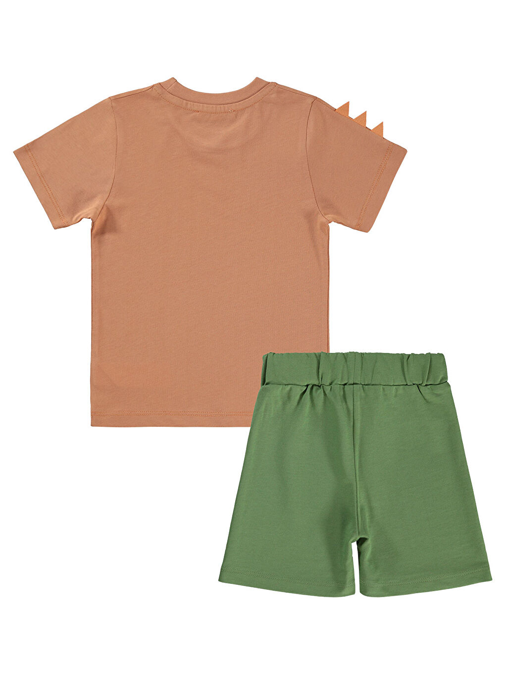 Kahverengi Boys Erkek Çocuk Takım 2-5 Yaş Kiremit-1