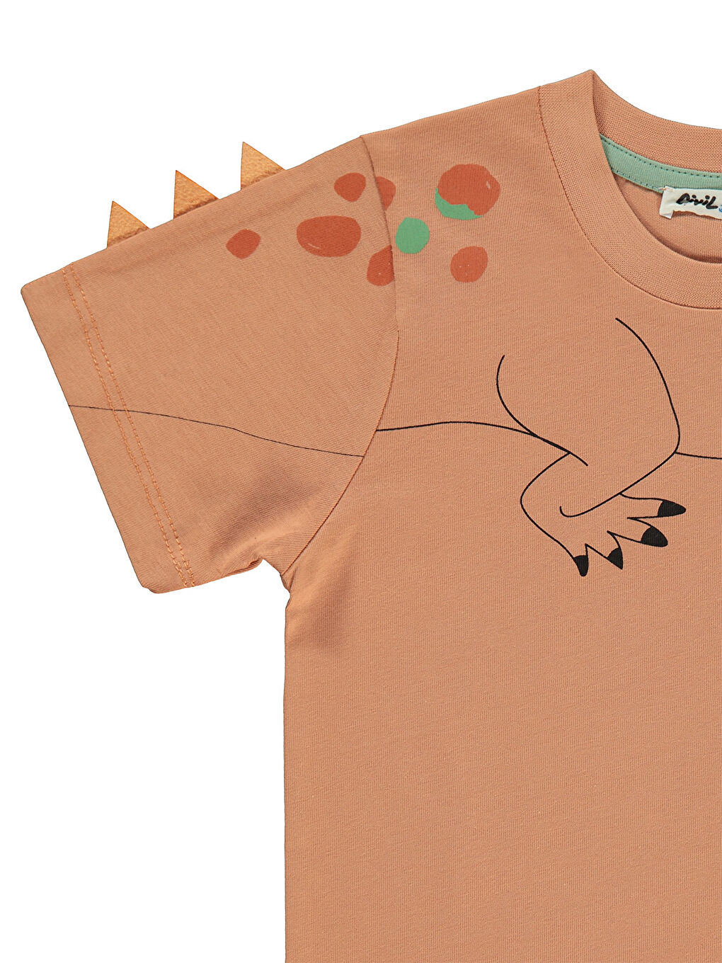 Kahverengi Boys Erkek Çocuk Takım 2-5 Yaş Kiremit-3