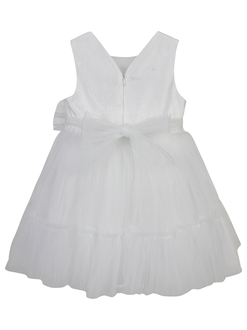 Girls Kız Çocuk Abiye 2-5 Yaş Kırık Beyaz-2