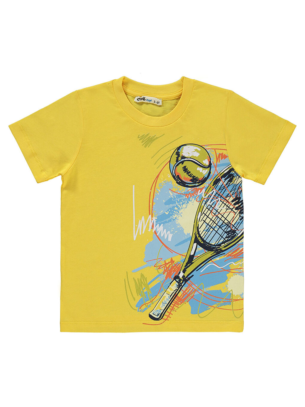 Boys Erkek Çocuk Takım 2-5 Yaş Sarı-2