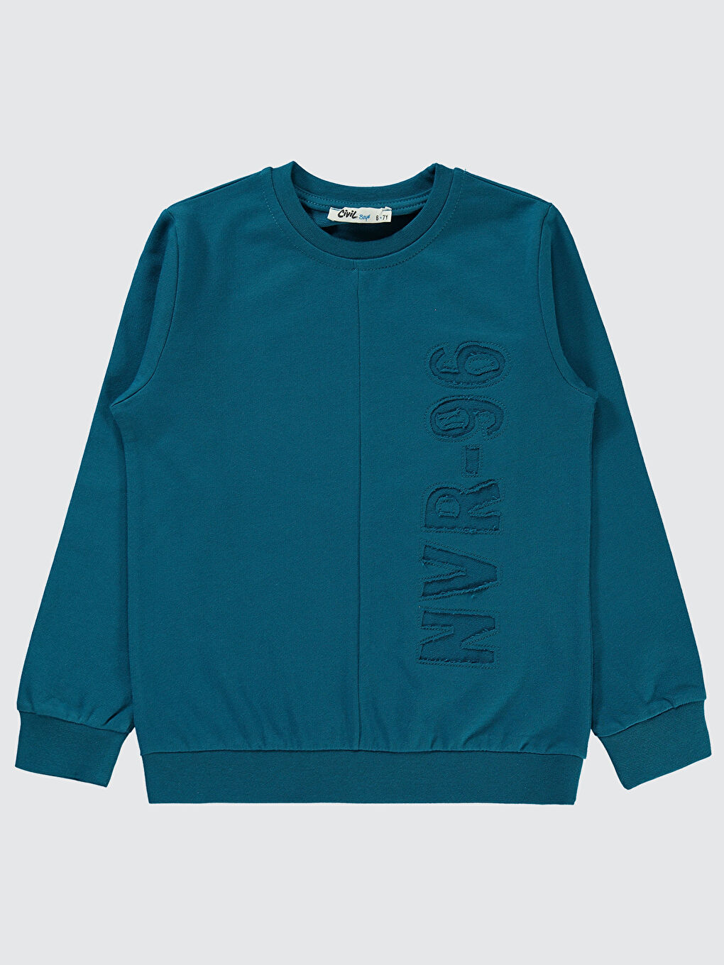 Erkek Çocuk Sweatshirt 6-9 Yaş Deniz Yeşili