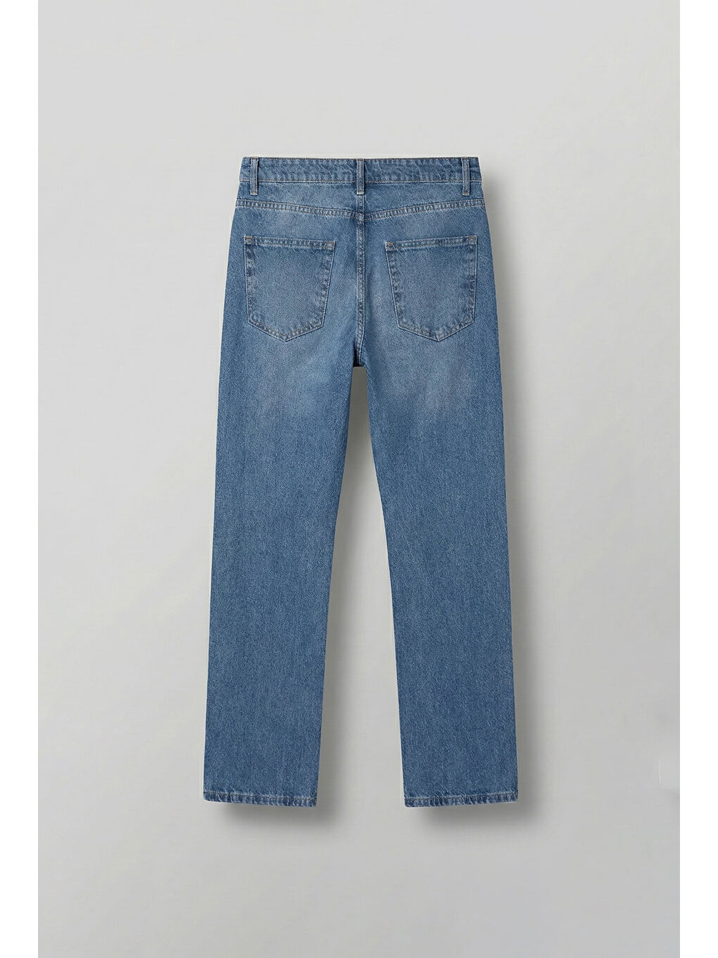 Erkek Baggy Fit Jean Mavi-1