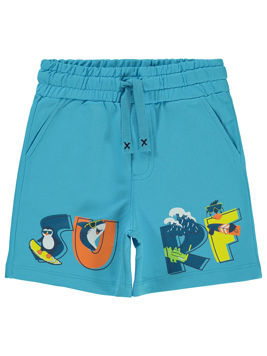 Boys Erkek Çocuk Kapri 2-5 Yaş Turkuaz-1