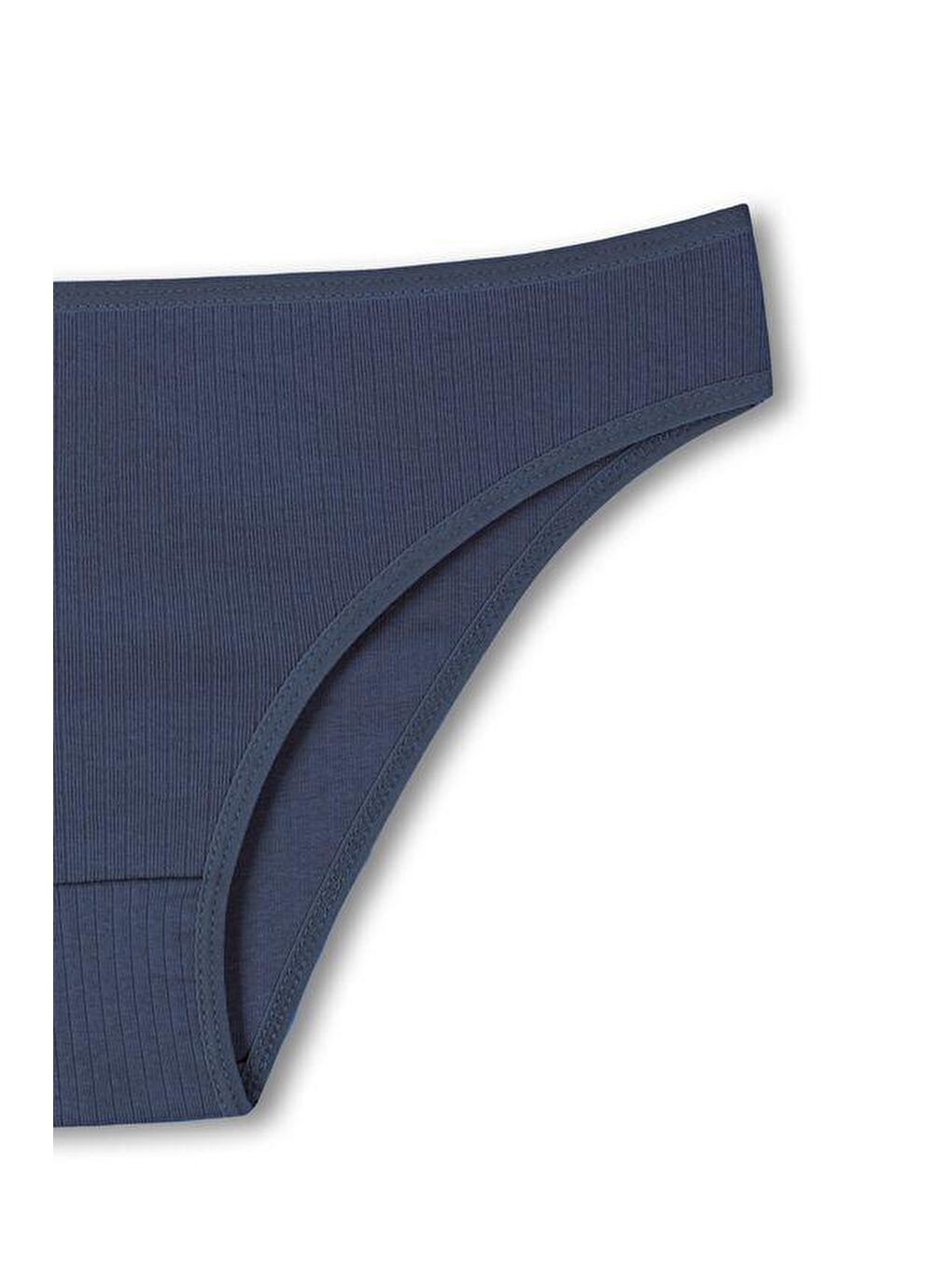 Karışık Pamuklu Fitilli Dokulu Slip Kadın Külot 5'li-4