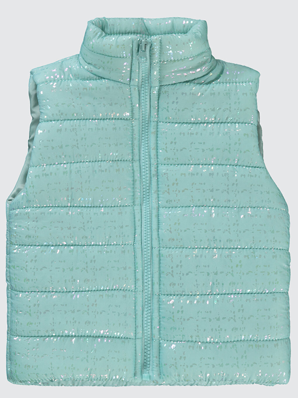 Yeşil Kız Çocuk Yelek 2-5 Yaş Mint