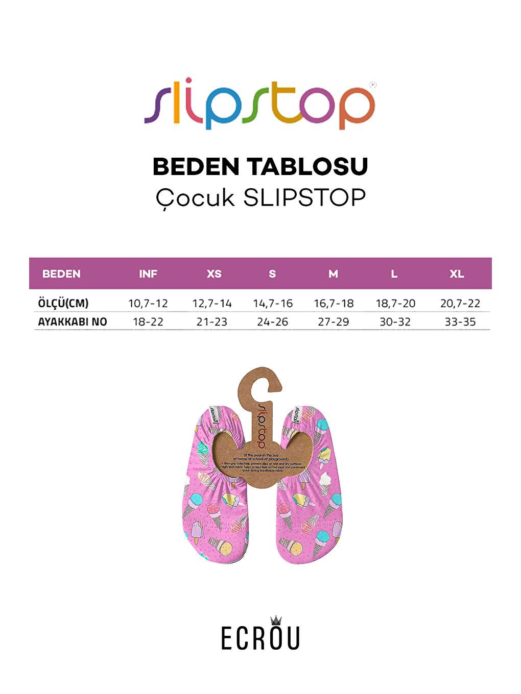 Slipstop Karışık Kız Çocuk Tina Junior Deniz Havuz Ayakkabısı - 2