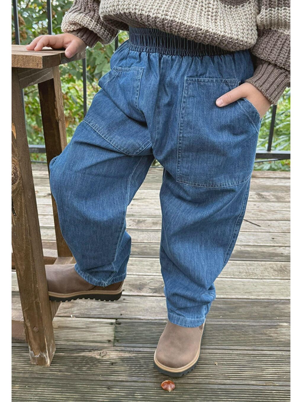 Jean Pantolon 2-8 Yaş Mavi