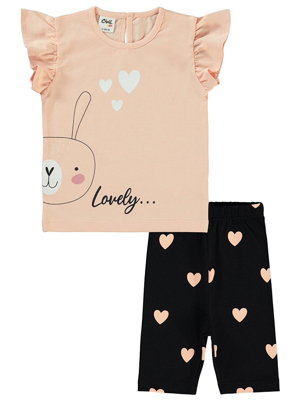 Karışık Baby Kız Bebek 3'lü Takım 6-18 Ay-2