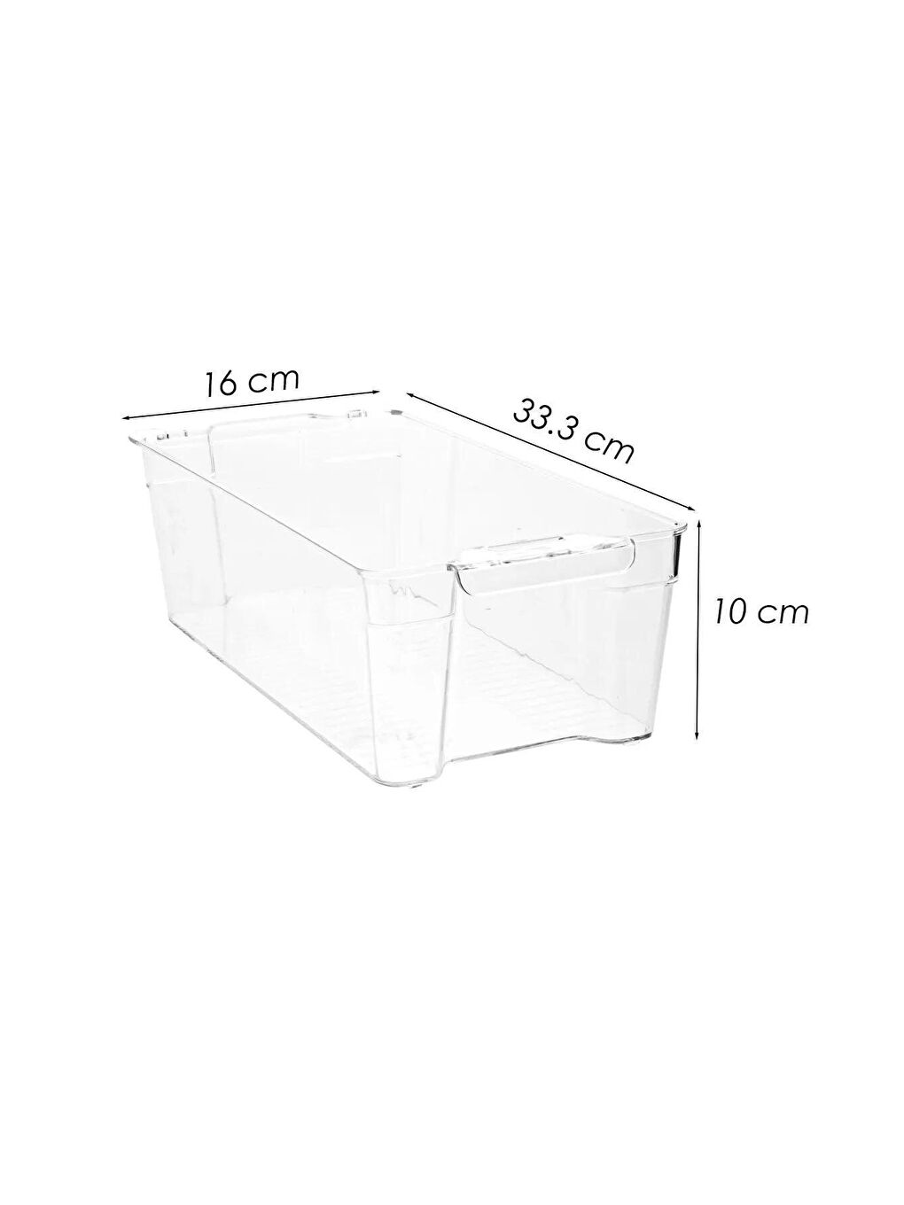 Renksiz Te-194 Buzdolabı Içi Düzenleyici Organizer Kapak Içi Düzenleyici Buzdolabı Sepeti Saklama Kabı-1