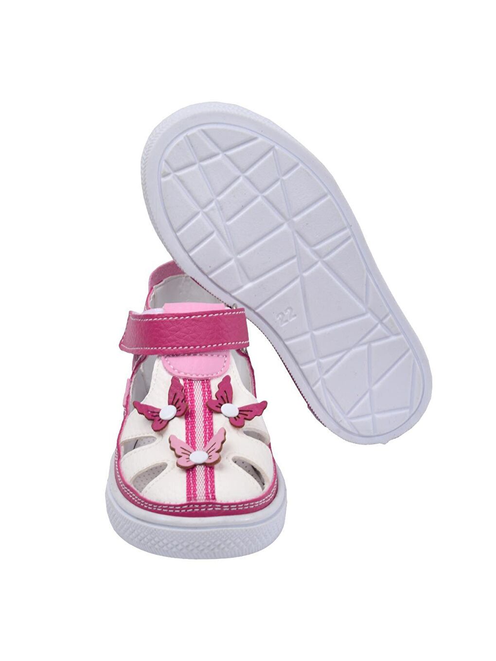 Fuşya Günlük Kız Çocuk Bebe Ayakkabı Şb 2217-22-3