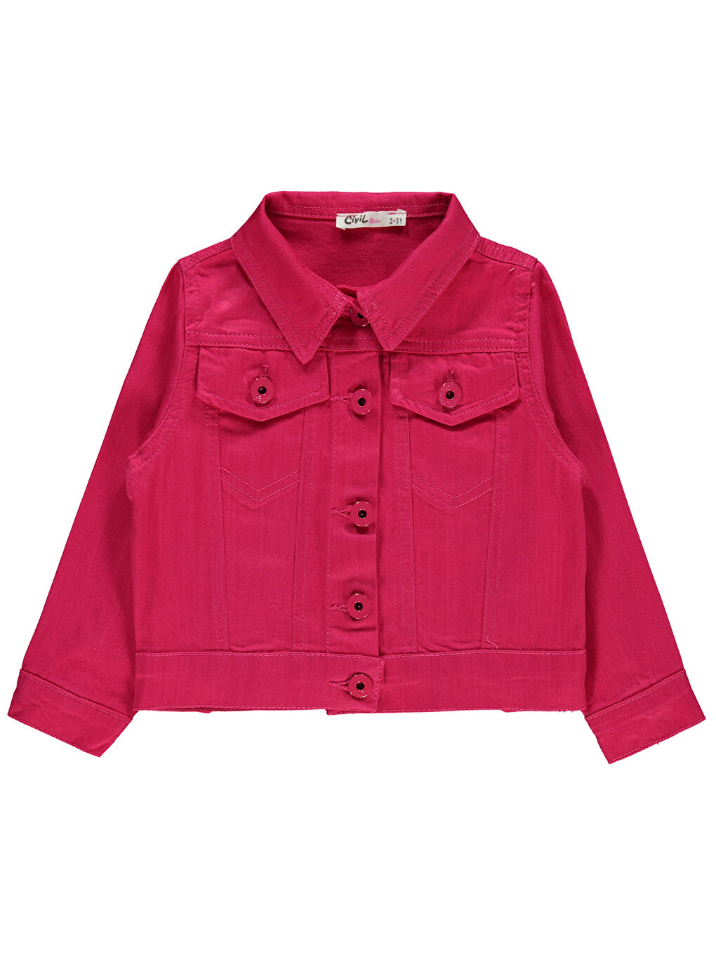Girls Kız Çocuk Ceket 2-5 Yaş Fuşya