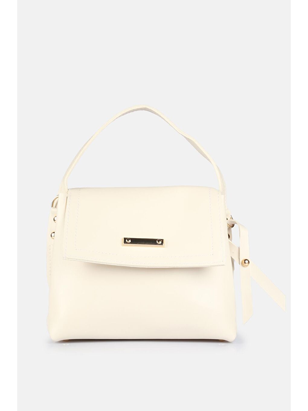 Ekru Omuz Çantası