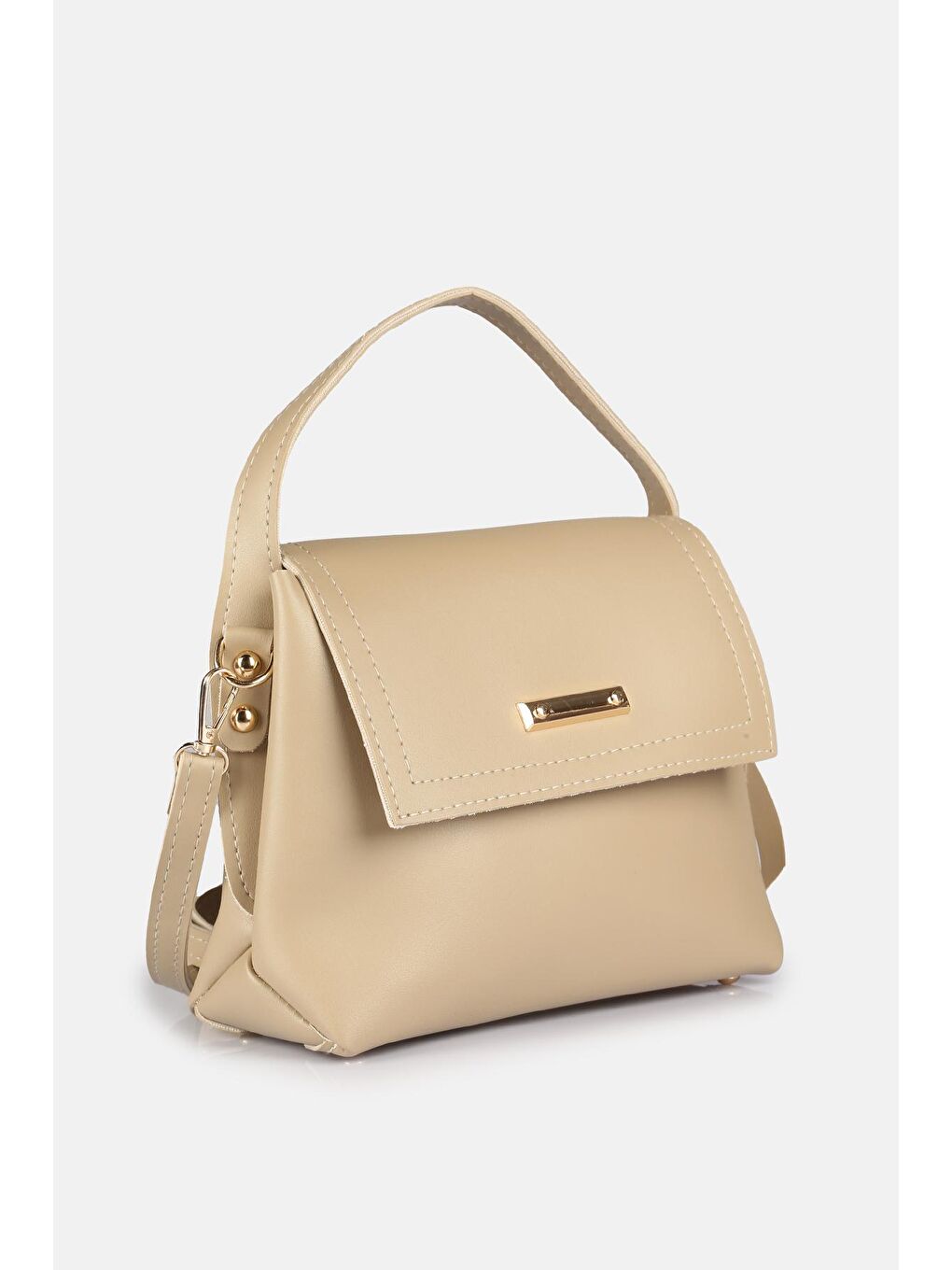 Bej Omuz Çantası-1