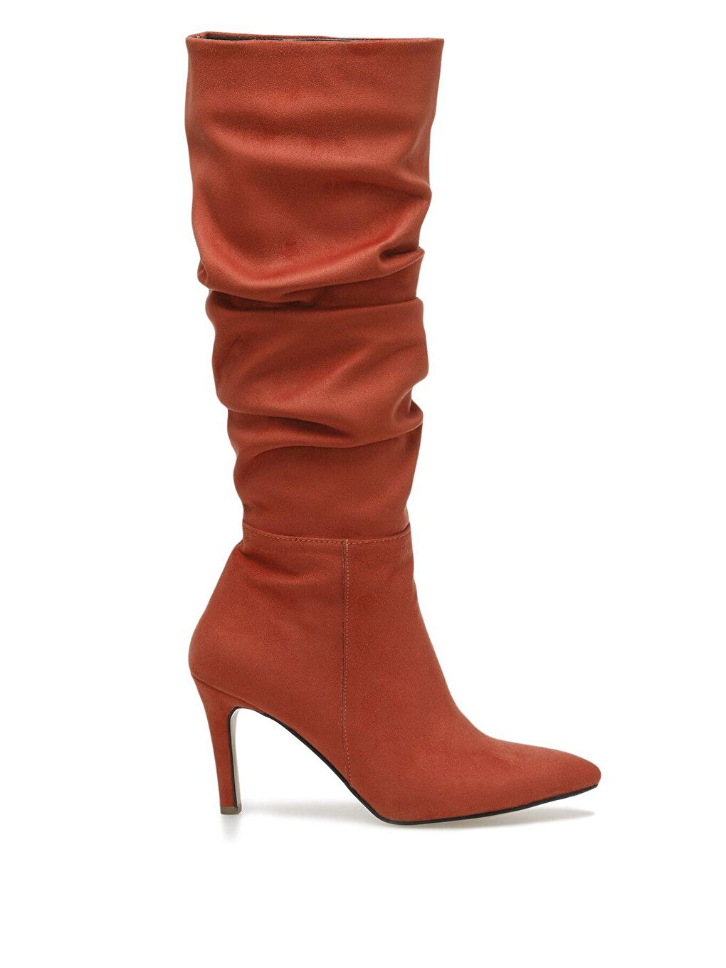 VINY 2PR Turuncu Kadın Topuklu Çizme