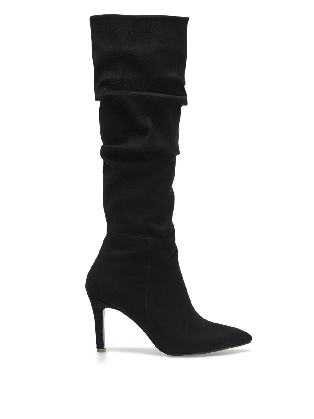 VINY 2PR Siyah Kadın Topuklu Çizme