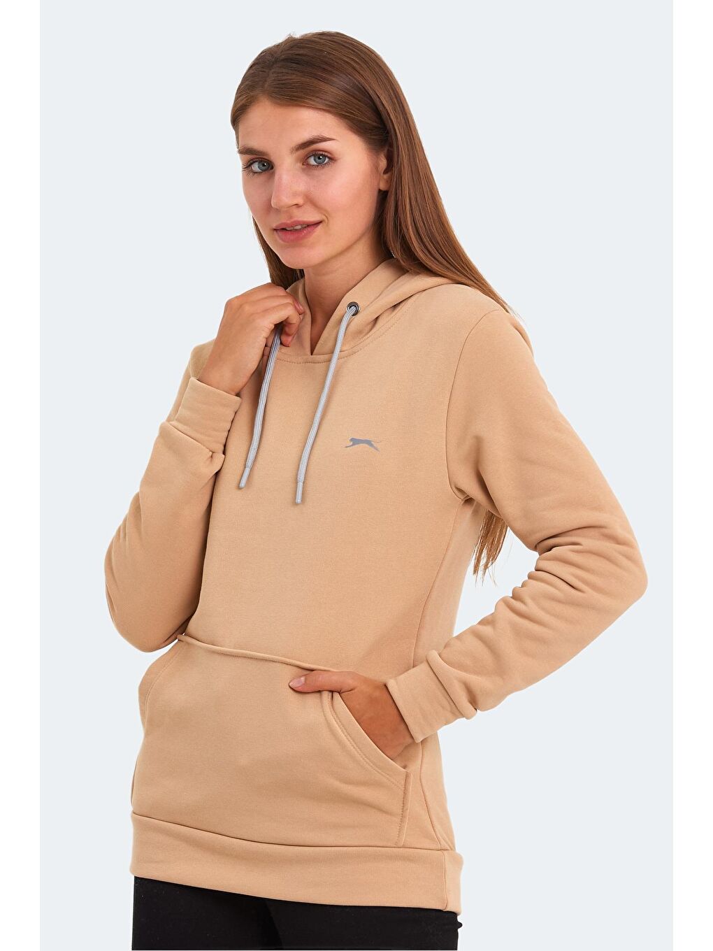 SLAZENGER Açık Kahve KESHIAN Kadın Sweatshirt Açık Kahve