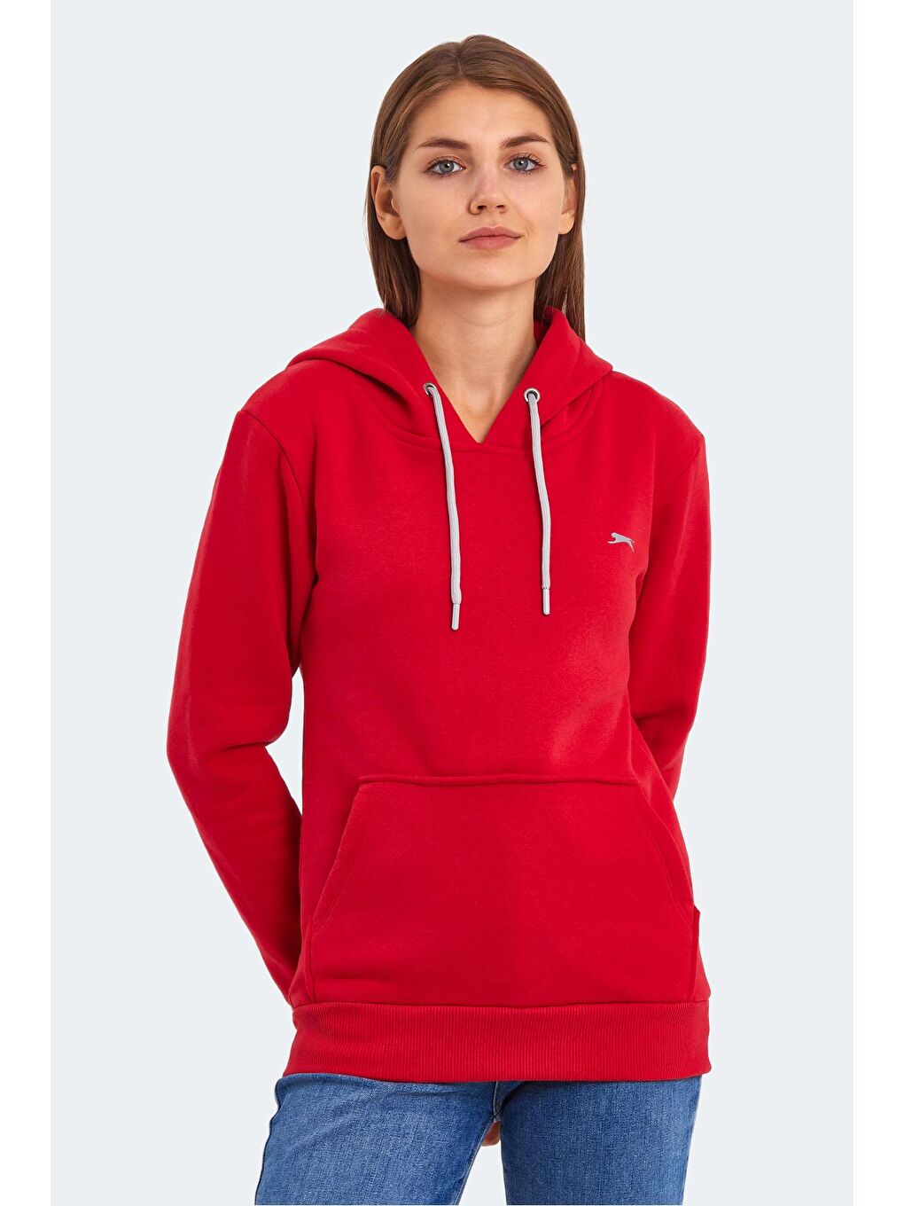 SLAZENGER Kırmızı KESHIAN Kadın Sweatshirt Kırmızı