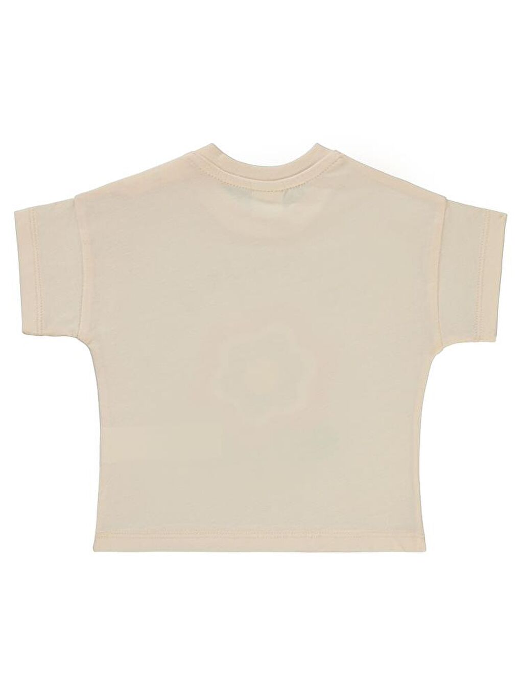 Pembe Baby Çiçek Nakışlı 6-18 Ay Tişört - Pudra18-24 Ay-1