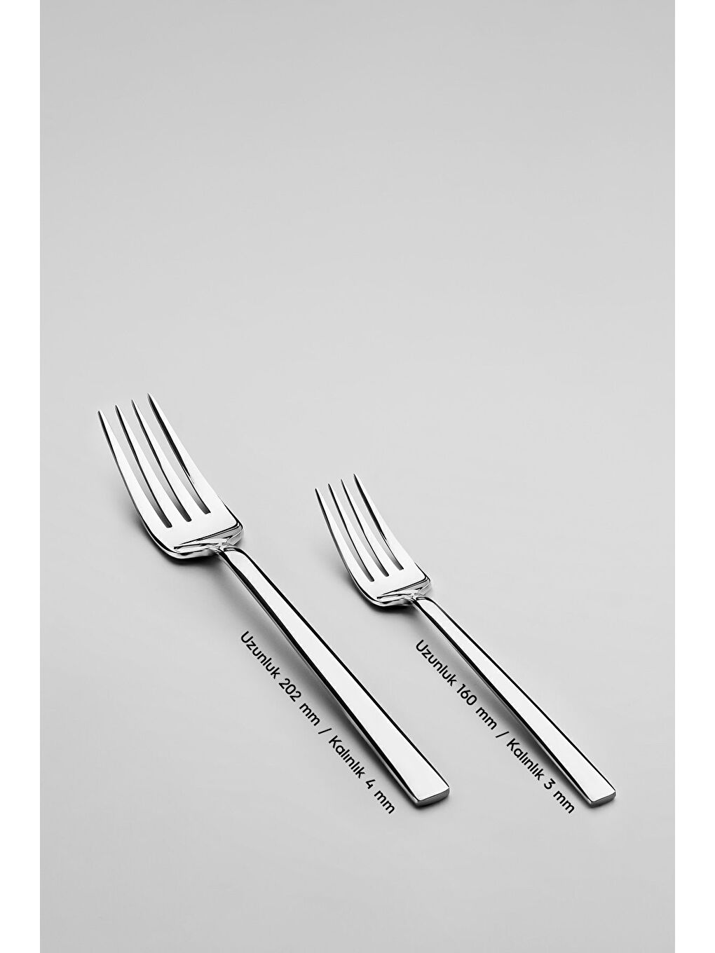 Gri Dalyan Sade 12 Kişilik 72 Parça Kutulu Çatal Kaşık Bıçak Takımı-1