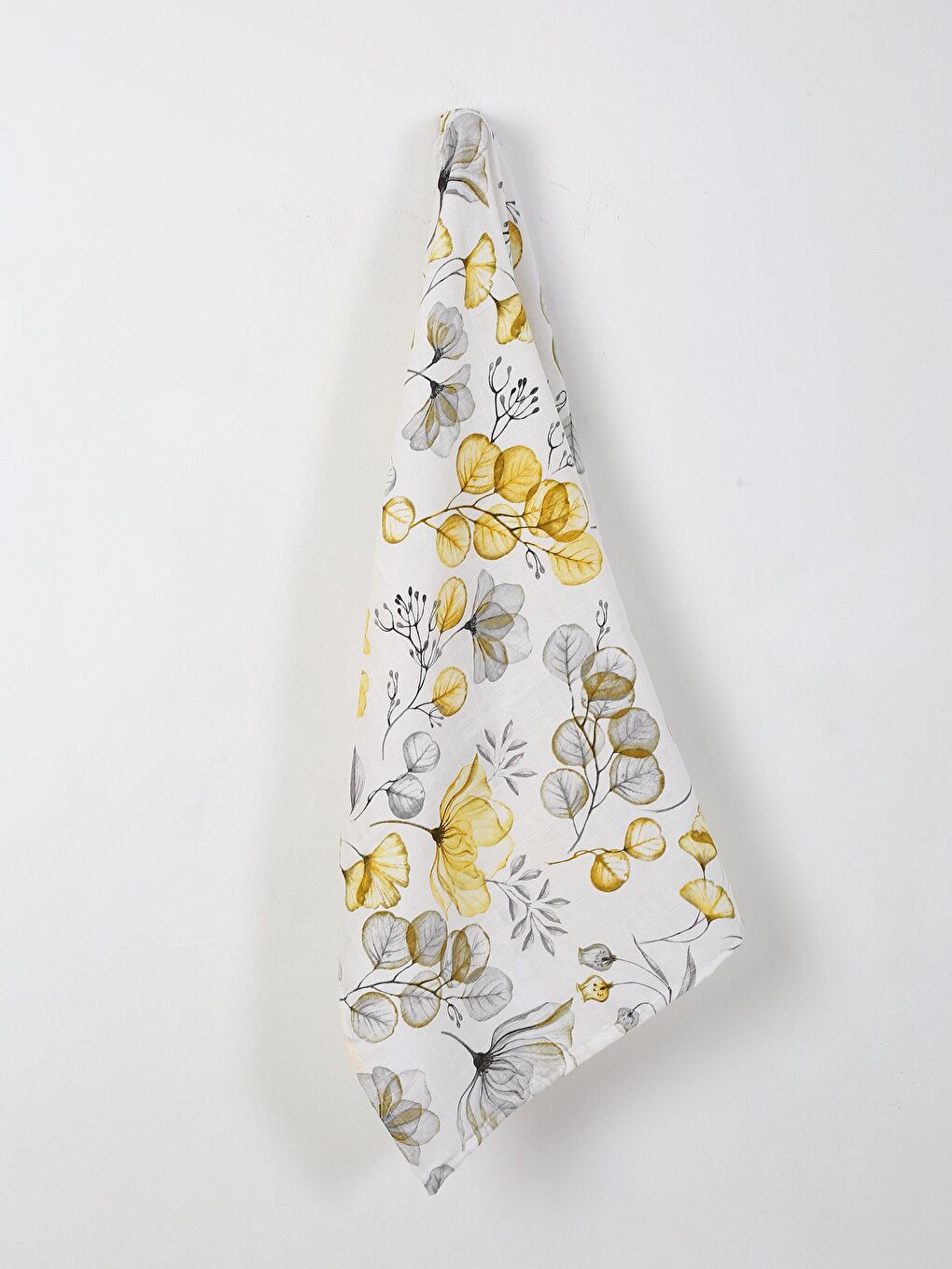 Luggi Baby Sari Baskılı Pamuklu Müslin Bebek Battaniyesi 80x100 Cm - 1