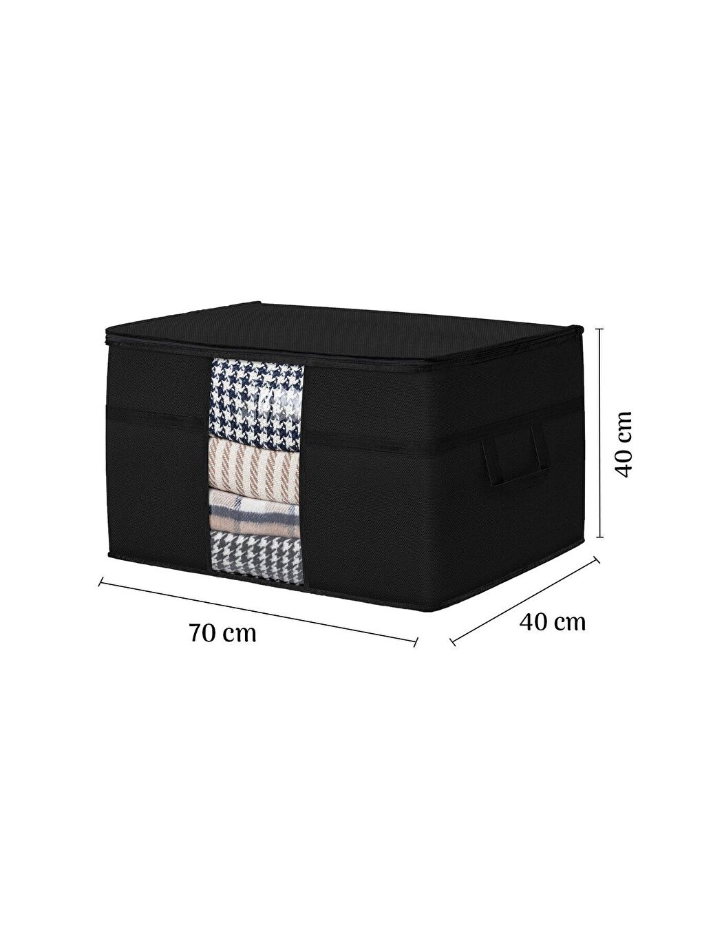 Mega Boy Yorgan Hurcu 70 x 40 x 40 cm Siyah-2