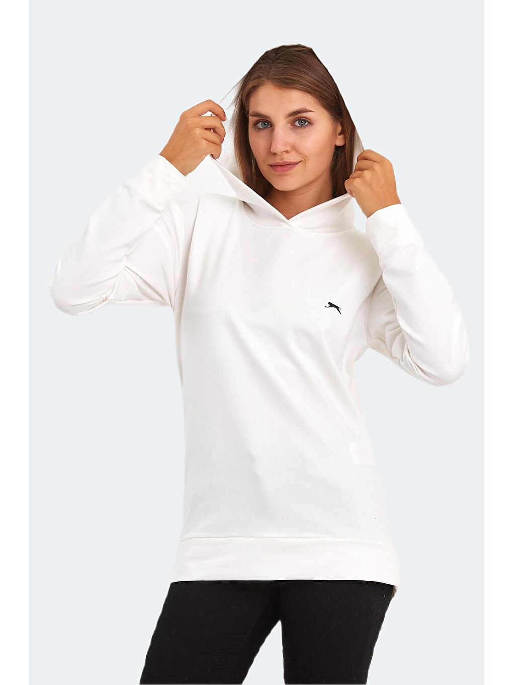 SLAZENGER Ekru KATHY Kadın Sweatshirt Ekru - 2