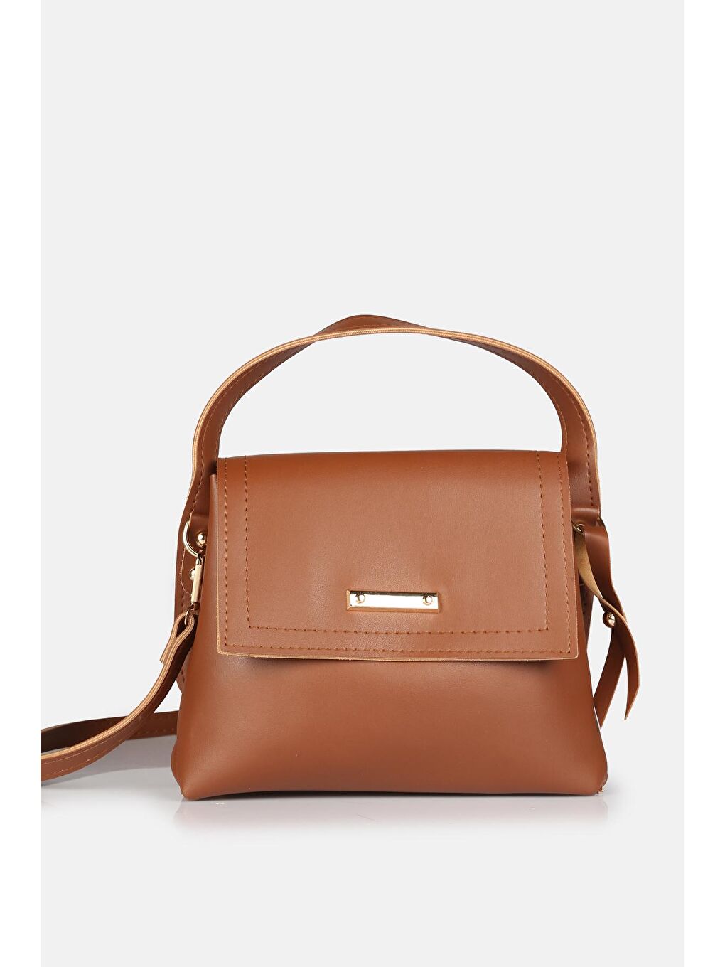 Kahverengi Omuz Çantası