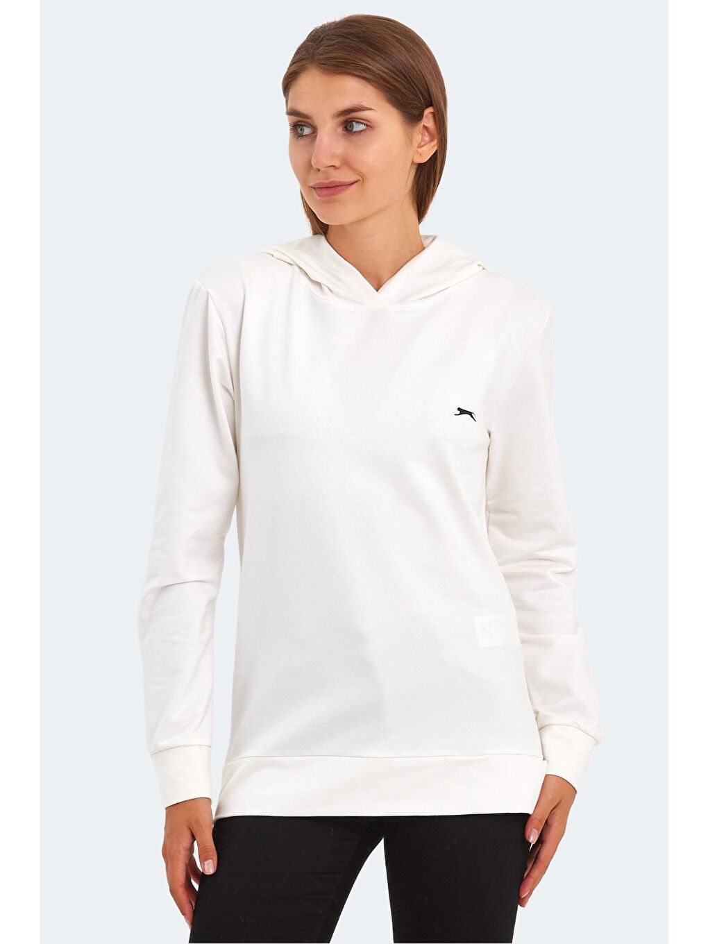 SLAZENGER Ekru KATHY Kadın Sweatshirt Ekru - 3