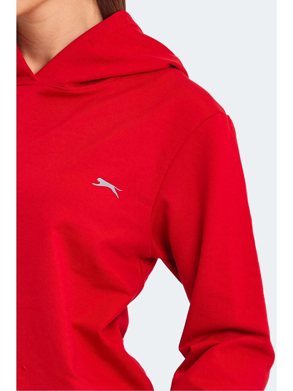 SLAZENGER Kırmızı KATHY Kadın Sweatshirt Kırmızı - 4