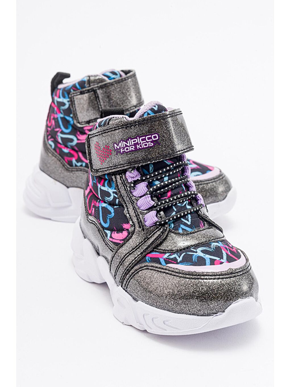 Gri Kız Çocuk Platin Anatomik Günlük Spor Bot