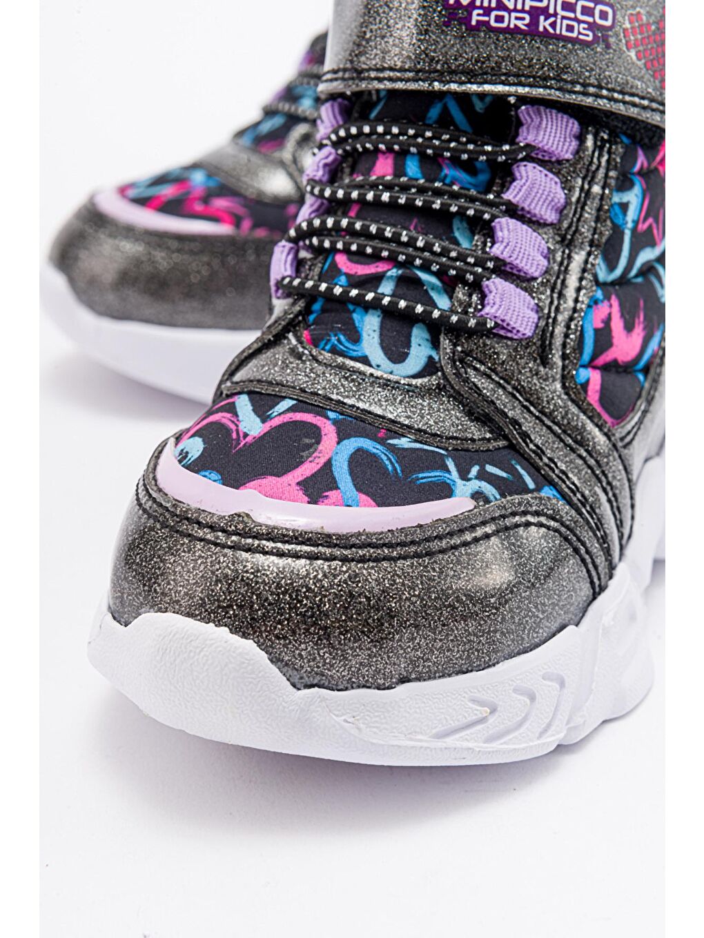 Gri Kız Çocuk Platin Anatomik Günlük Spor Bot-1