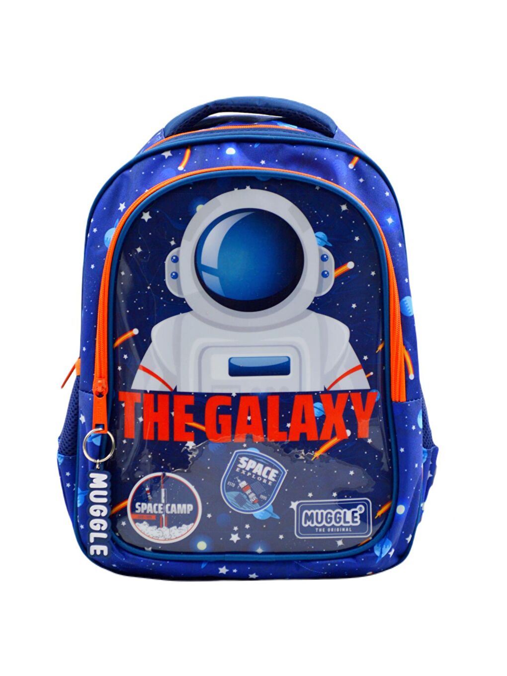 2 Bölmeli Galaxy Lacivert Okul Sırt Çantası (MU-0839)