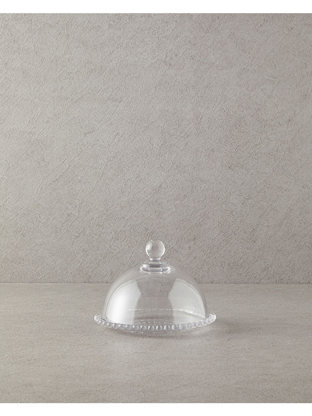 Renksiz Miny Cam Kapaklı Sunumluk Şeffaf