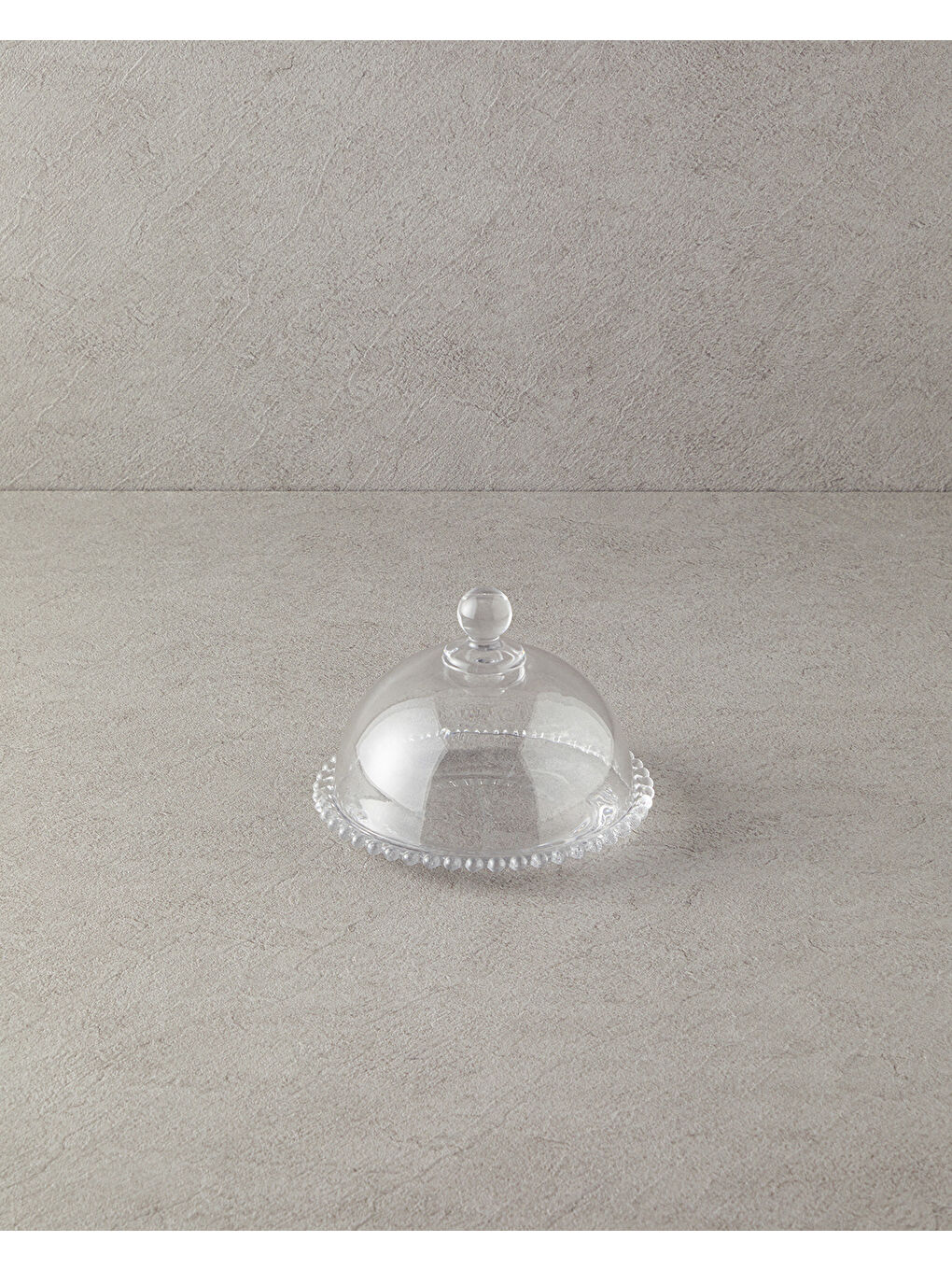 Renksiz Miny Cam Kapaklı Sunumluk Şeffaf-1