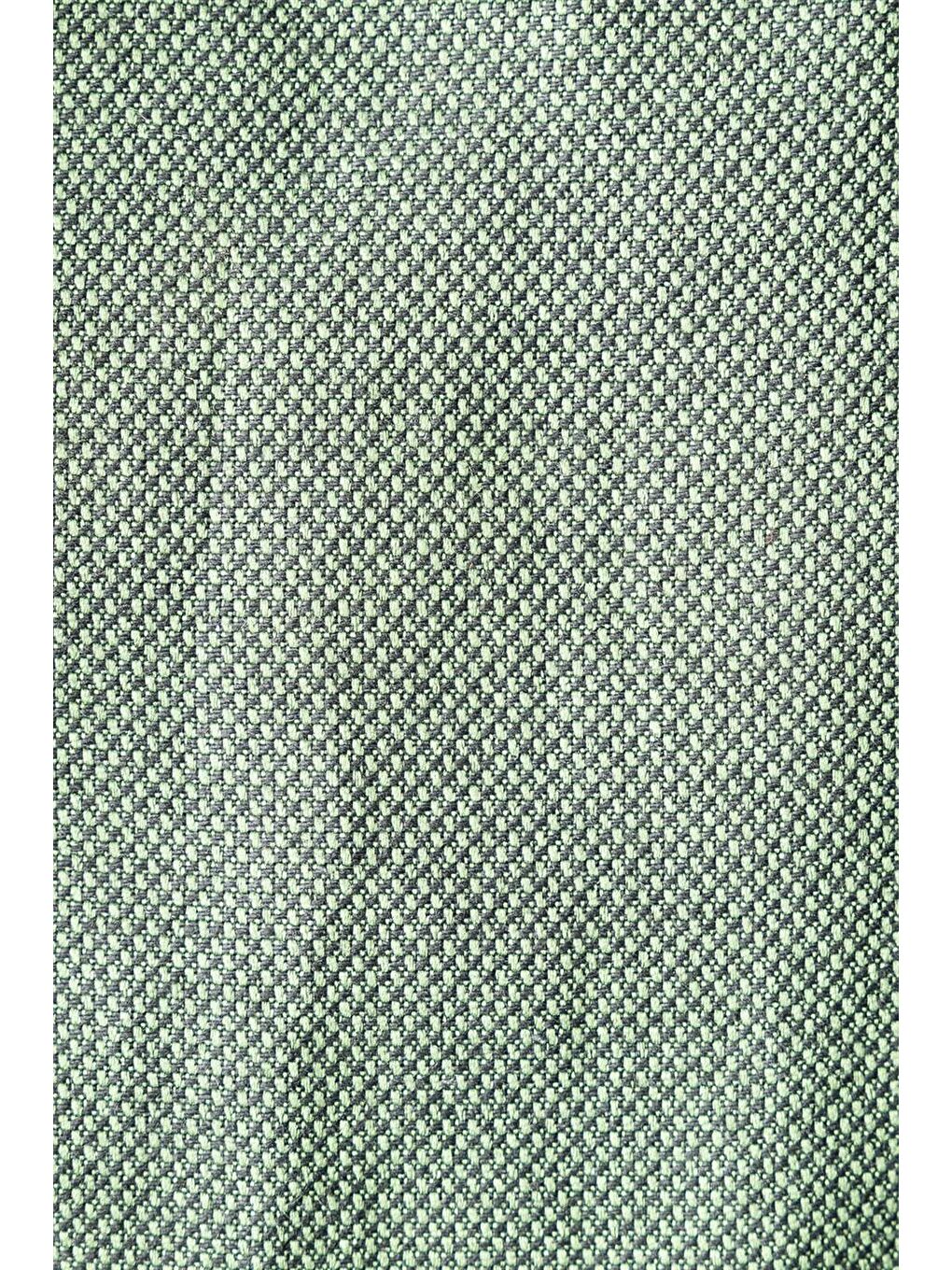 Yeşil Büyük Beden Oxford Uzun Kollu Spor Erkek Gömlek-3