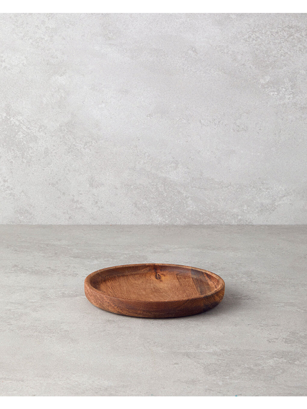 Timbered Akasya Sunumluk 15x2 Cm Kahverengi