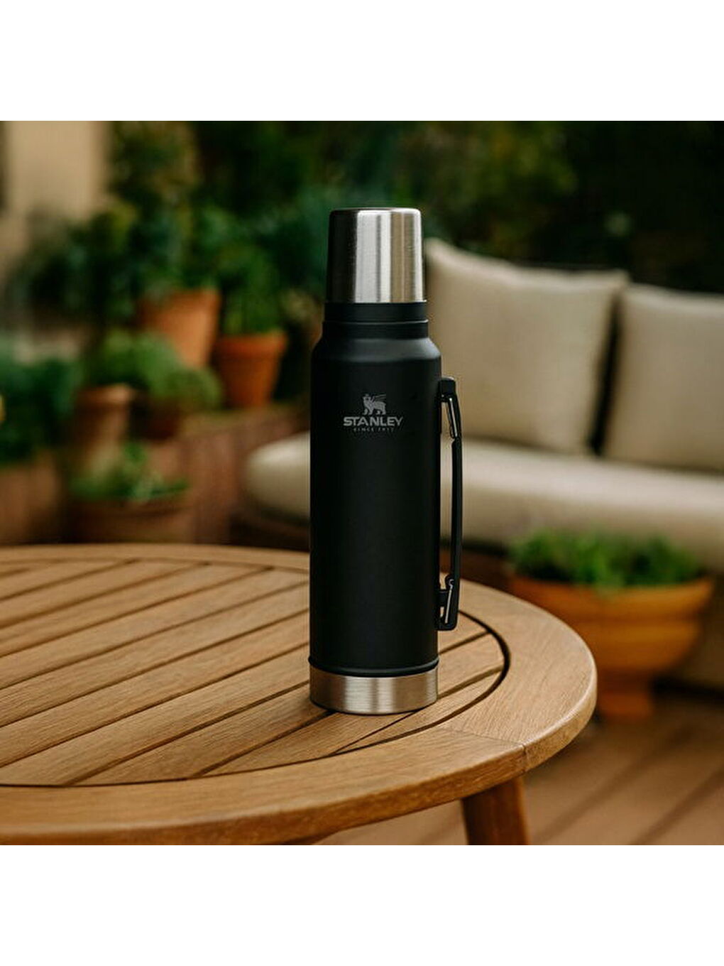 Siyah Termos The Legendary Classic Bottle Black - 1,4 lt-2