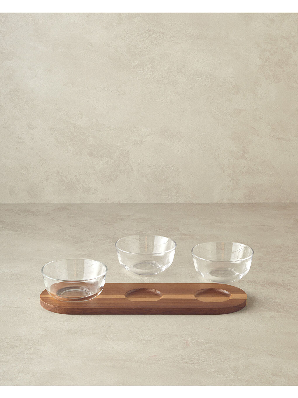 Orient Akasya 4 Parça Sunumluk Koyu Kahverengi-1