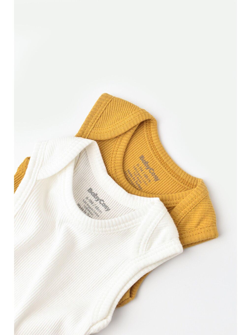 Beyaz Modal 2'li Askılı Badi-1