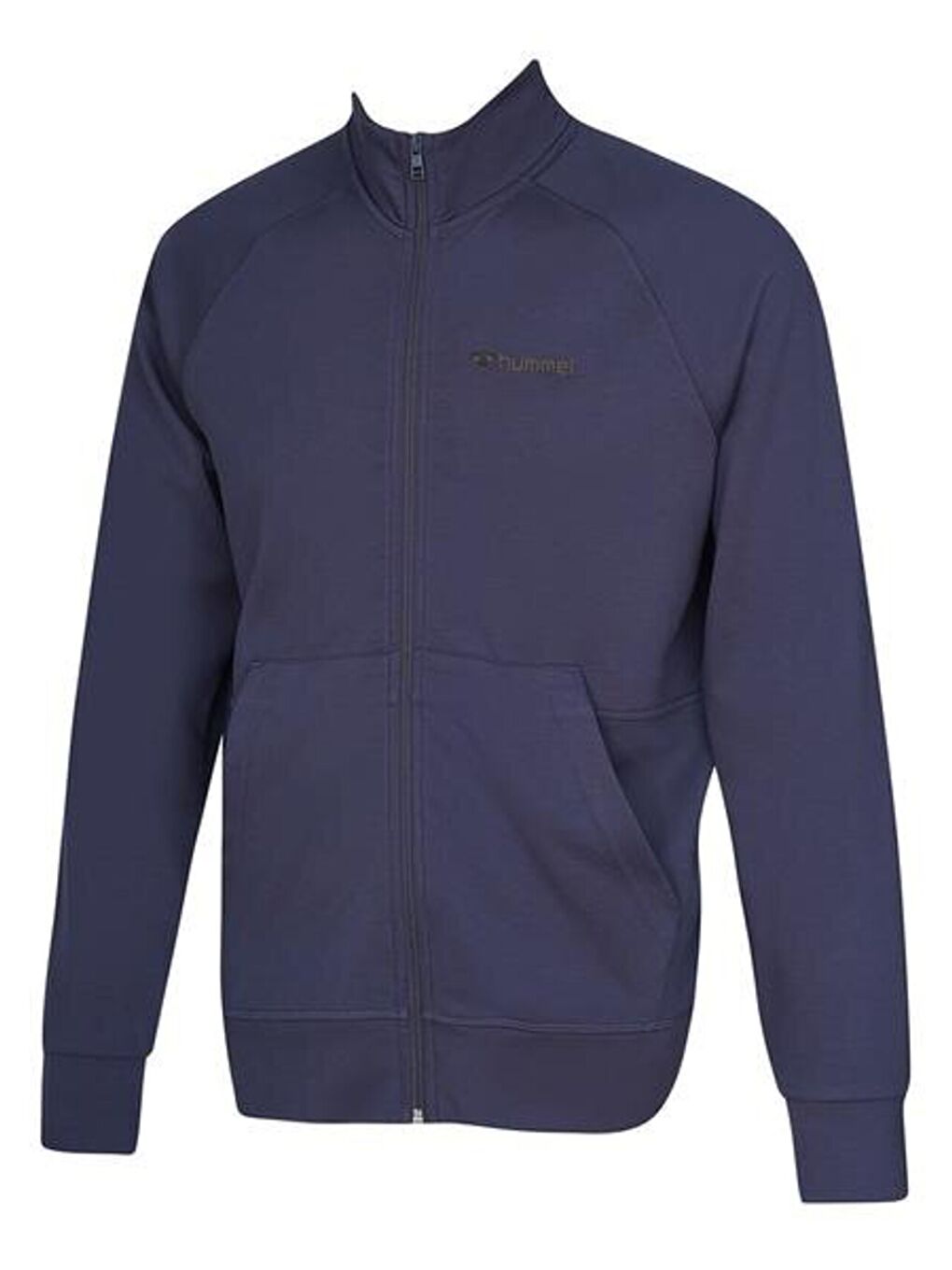 Evon Erkek Lacivert Dik Yaka Fermuarlı Sweatshirt