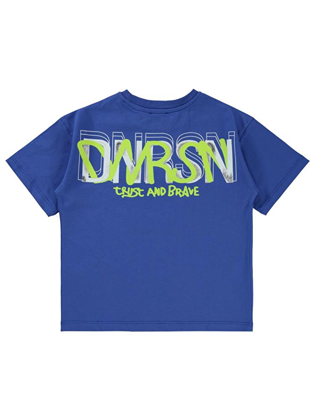 Boys Dnrsn Baskılı 10-13 Yaş Tişört - Mavi13-14 Yaş-1