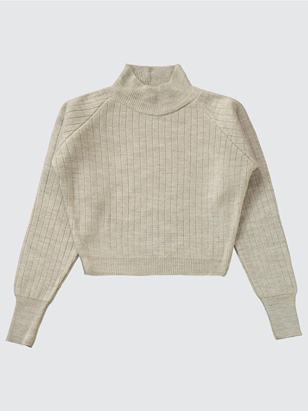 Girls Crop 10-13 Yaş Takım - Bej 12-13 Yaş-2