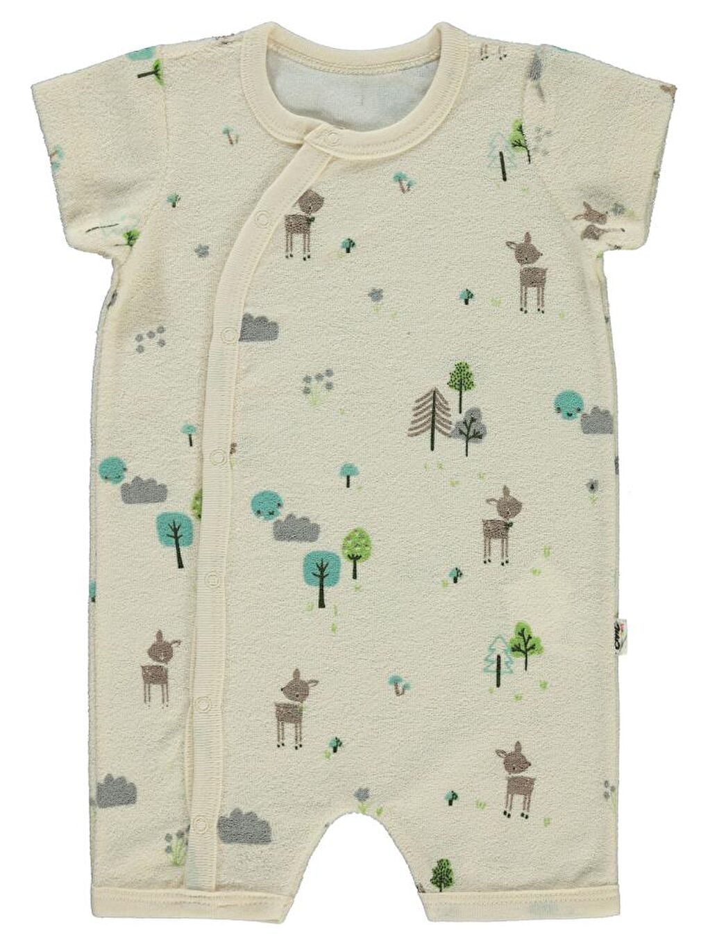 Pembe Baby Ceylan Empirmeli 6-18 Ay Tulum - Pudra9-12 Ay-1