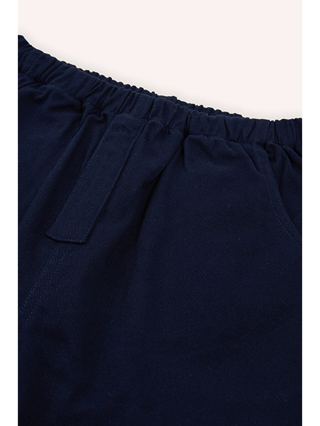 Erkek Çocuk Beli Lastikli Şort Lacivert-2