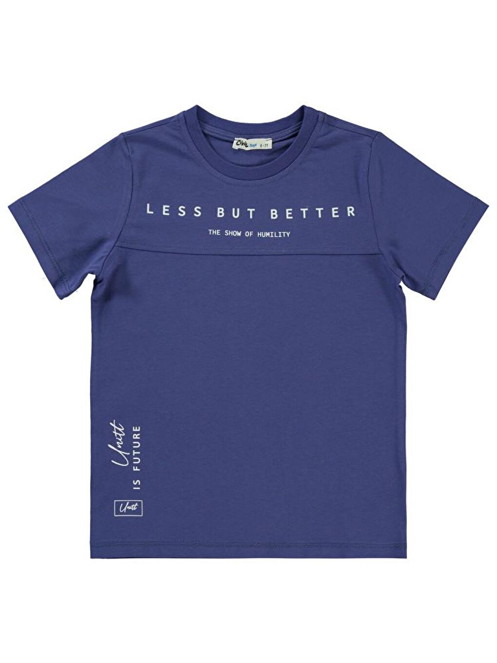 Mor Boys Less But Better Baskılı 6-9 Yaş Tişört - Lila8-9 Yaş-1