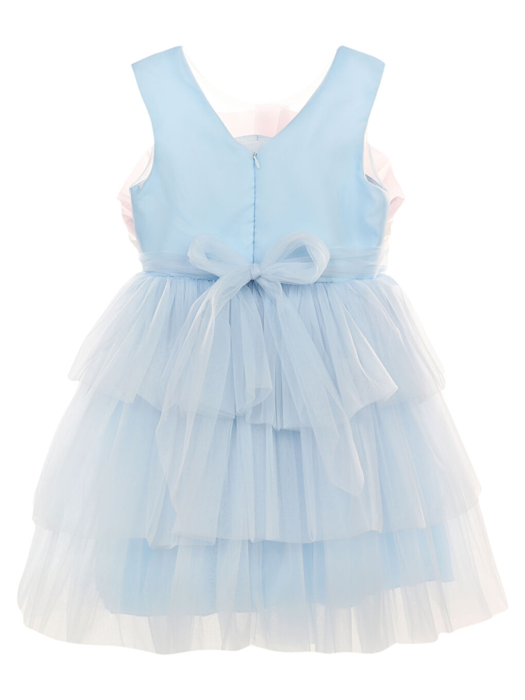 Girls Kız Çocuk Abiye 6-9 Yaş Mavi-2